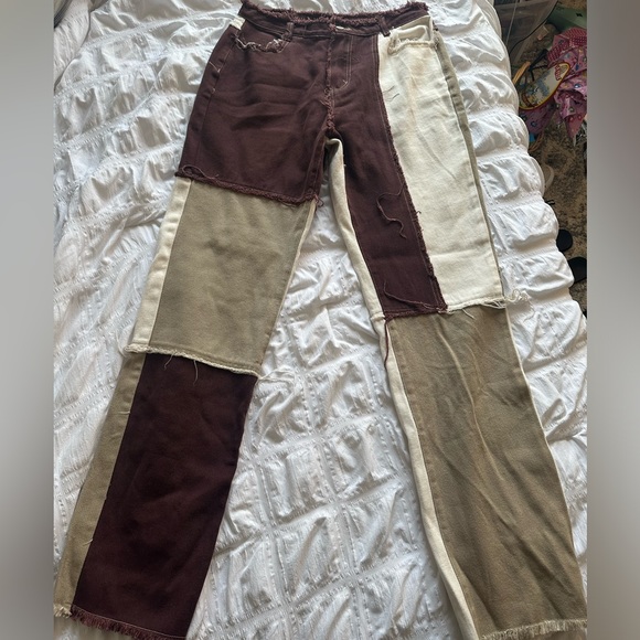 Patchwork pants - Picture 1 of 7